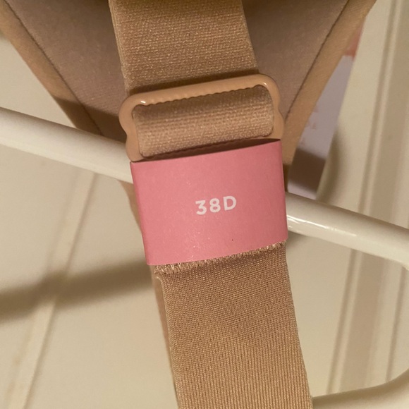 Cacique Comfort Bliss Nude/Tan Smooth Full Coverage Wireless Bra-Size 38D - Picture 3 of 5